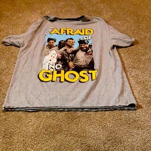 It’s a gray ghostbusters shirt